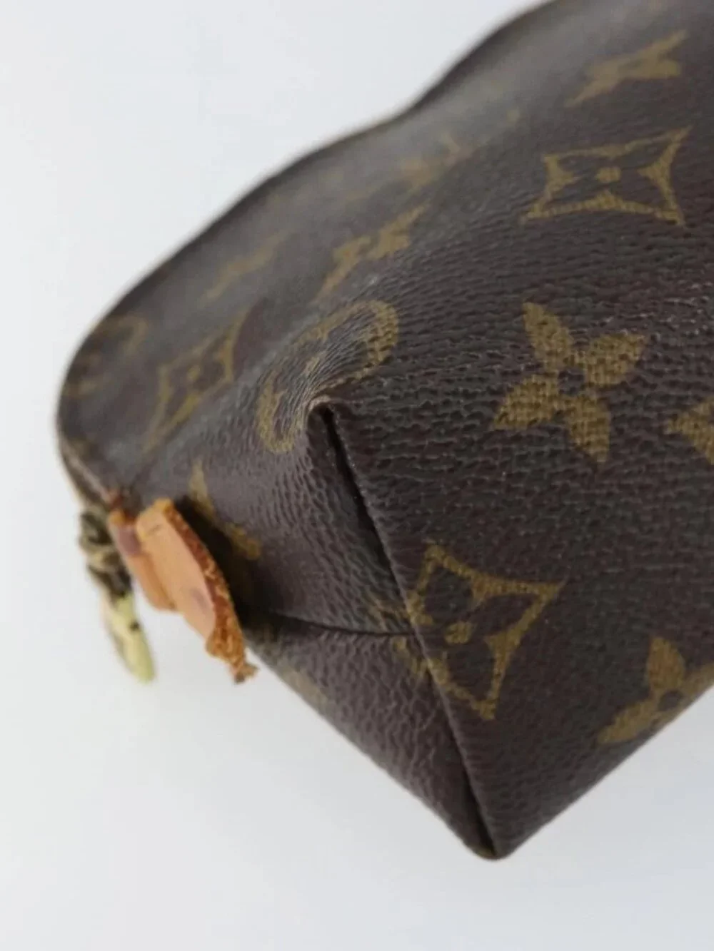 LOUIS VUITTON Monogram Pochette Cosmetic PM Pouch M43998 LV Auth